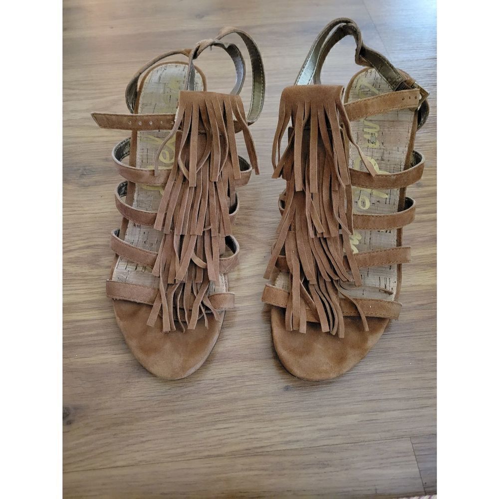 Sam Edelman Sandra Fringe Wedge - Picture 5 of 13